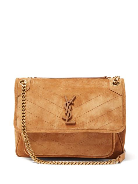 suede ysl purse|YSL quilted handbag.